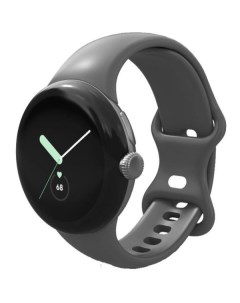 Умные часы Google Pixel Watch 41мм Wi Fi NFC Polished Silver Charcoal