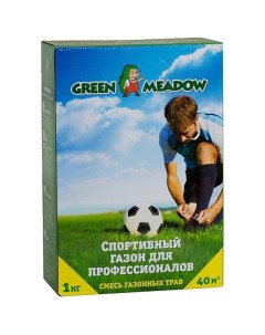 Семена газонной травы Спортивный газон для профессионалов 1 кг Green meadow