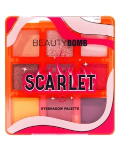 Палетка теней Scarlet Beauty bomb