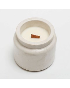 Свеча из соевого воска в гипсовом стакане Непал 110 0 Aromateria