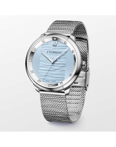 Женские часы со швейцарским механизмом на браслете Wave L'terrias