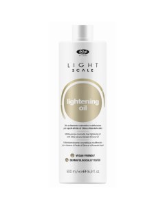 Безаммиачное осветляющее масло для волос Light Scale Lightening Oil Lisap milano (италия)