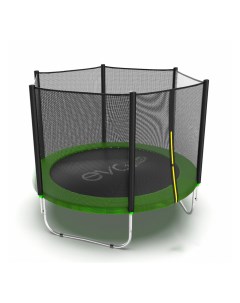 Батут с внешней сеткой диаметр 10ft Standard зеленый Evo jump