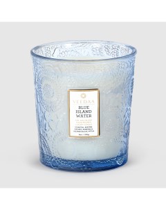 Свеча ароматическая blue island water valeno в стекле Veedaa