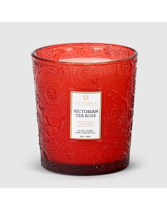 Свеча ароматическая victorian tea rose valeno в стекле Veedaa
