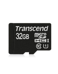 Карта памяти 32GB TS32GUSDCU1 microSDHC Class 10 UHS 1 Transcend