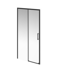 Душевая дверь Vetro 100 VE 100 SD BLK M профиль Черный матовый стекло прозрачное Kerama marazzi
