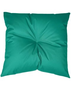Подушка 45x45 см цвет зеленый Linen way