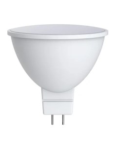 Лампа светодиодная GU5 3 12 В 5 5 Вт спот 500 лм теплый белый цвет света Lexman