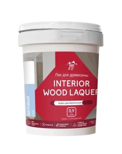 Лак для мебели акриловый Interior Wood Laquer цвет прозрачный матовый 0 9 л Parade
