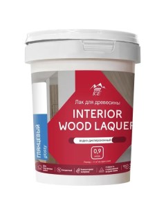 Лак для мебели акриловый Interior Wood Laquer цвет прозрачный глянцевый 0 9 л Parade