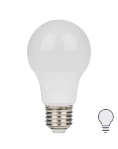 Лампа светодиодная E27 170 240 В 8 5 Вт груша матовая 750 лм нейтральный белый свет Lexman