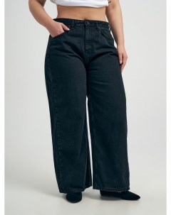 Широкие джинсы варенки с высокой посадкой Plus Size Твое