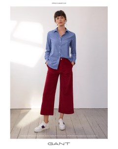 Женские джинсы бордовые Gant