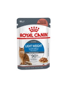 Ultra Light пауч для кошек склонных к полноте кусочки в соусе Мясо 85 г Royal canin