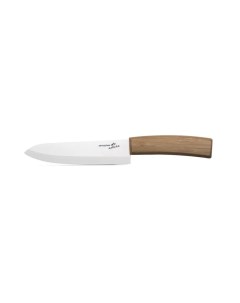 Нож кухонный Natura разделочный керамика 15 5 см бамбук AT N003 Atmosphere®