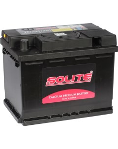 Автомобильный аккумулятор 62 Ач обратная полярность L2 Solite