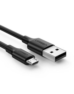 Кабель USB Micro USB быстрая зарядка 2 4А 18 Вт 50 см черный US289 60135 Ugreen