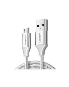 Кабель USB Micro USB быстрая зарядка 2А 18 Вт 3 м белый US290 60153 Ugreen