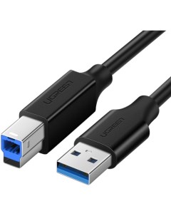 Кабель USB 3 0 Am USB 3 0 Bm 1 м черный US210 30753 Ugreen