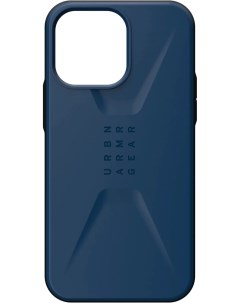 Чехол накладка Civilian для смартфона Apple iPhone 14 Pro Max синий 114043115555 Uag