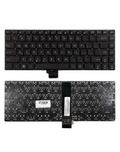 Клавиатура для Asus G46 G46V G46Vw Series плоский Enter черная без рамки PN V111362DS1 V111362DK1 0K Topon