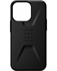 Чехол накладка Civilian для смартфона Apple iPhone 13 Pro черный 11315D114040 Uag