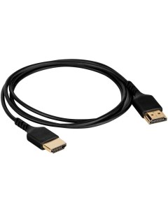 Кабель HDMI(19M)-HDMI(19M) 4K, v2.0/2.0, 3 м, черный WAVC-HDMIUS-3M (WAVC-HDMIUS-3M) Wize