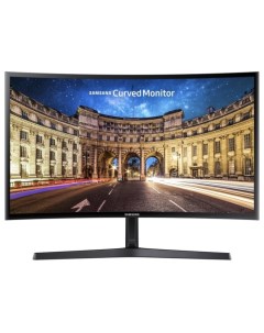 Монитор 23.5" Curved C24F396FHI VA, изогнутый, 1920x1080 (16:9), 250кд/м2, 4 мс, 178°/178°, VGA, HDMI, черный (LC24F396FHIXCI/LC24F396FHICUZ) Samsung