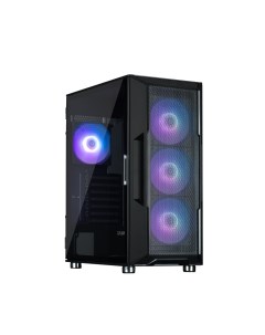 Корпус i3 NEO ARGB BLACK ATX Midi Tower 2xUSB 3 0 RGB подсветка черный без БП i3 NEO ARGB BLACK Zalman