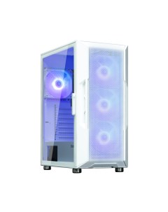 Корпус i3 NEO ARGB WHITE, ATX, Midi-Tower, 2xUSB 3.0, RGB подсветка, белый, без БП (i3 NEO ARGB WHITE) Zalman