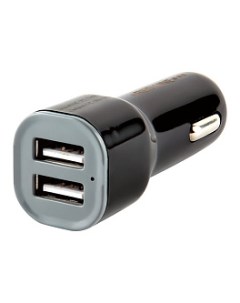 Автомобильное зарядное устройство AC 1A 2xUSB 1А кабель USB Type C черный УТ000012244 Red line