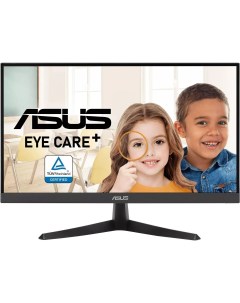 Монитор 21.5" Eye Care+ VY229HE IPS, 1920x1080 (16:9), 250кд/м2, 1 мс, 178°/178°, VGA, HDMI, черный (VY229HE) Asus
