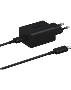 Сетевое зарядное устройство EP T4510 45 Вт EU USB type C Quick Charge PD черный EP T4510XBEGWW кабел Samsung
