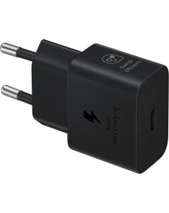 Сетевое зарядное устройство EP T2510 25 Вт EU USB type C Quick Charge PD черный EP T2510NBEGWW Samsung