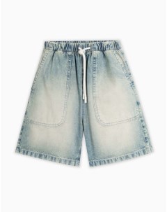 Джинсовые шорты Comfort с патчем для мальчика Gloria jeans