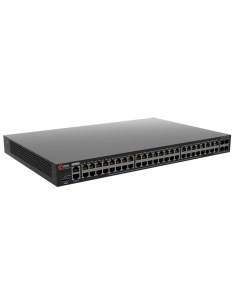 Коммутатор управляемый QSW 6200 52T L3 48x10 100 1000BASE T 4x10GE SFP 64K MAC адресов 4K VLAN MPLS  Qtech