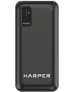 Внешний аккумулятор PB 0030 black Harper