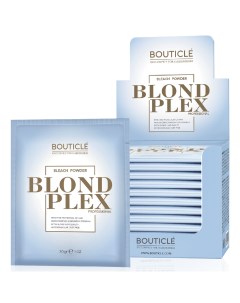 Обесцвечивающий порошок с аминокомплексом Blond Plex Powder Bleach 12 30 г Bouticle (италия)