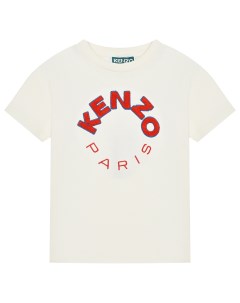 Футболка лого на груди Kenzo
