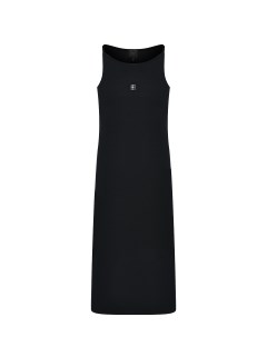 Платье без рукавов с лого Givenchy
