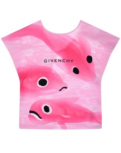 Майка топ со сплошным лого Givenchy