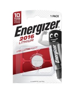 CR2016 Батарейка Lithium 1 шт Energizer