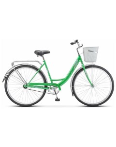 Велосипед взрослый Navigator 345 28 Z010 Зеленый корзина LU085343 LU073367 20 Stels
