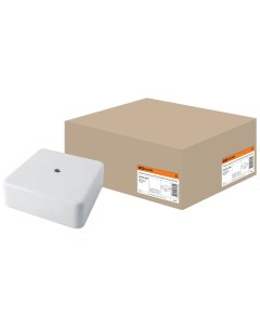 Коробка распаячная открытая 75х75х28 мм белая IP40 SQ1401 0205 Tdm еlectric