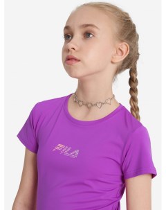 Футболка для девочек Фиолетовый Fila