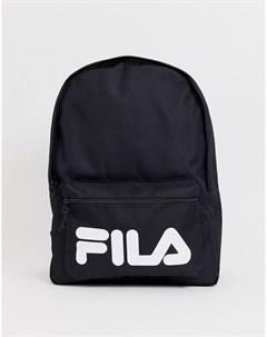 Черный рюкзак с крупным логотипом Verda Fila