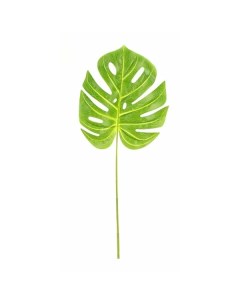Искусственное растение лист Монстеры h55 см Без бренда