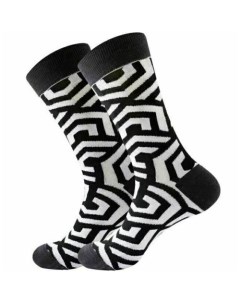 Носки Neo Graphic 40 45 белый Krumpy socks