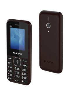Телефон C27 Brown Maxvi